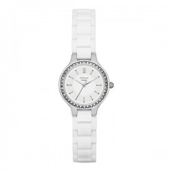 Đồng hồ nữ thời trang DKNY Chambers White Ceramic NY2249