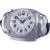 Đồng hồ báo thức để bàn Seiko Clock QXK110S (Bạc)
