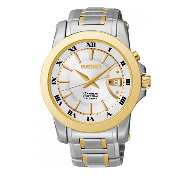 Đồng hồ nam Seiko Premier Quartz Perpetual SNQ142P1 chính hãng - SUNWatch